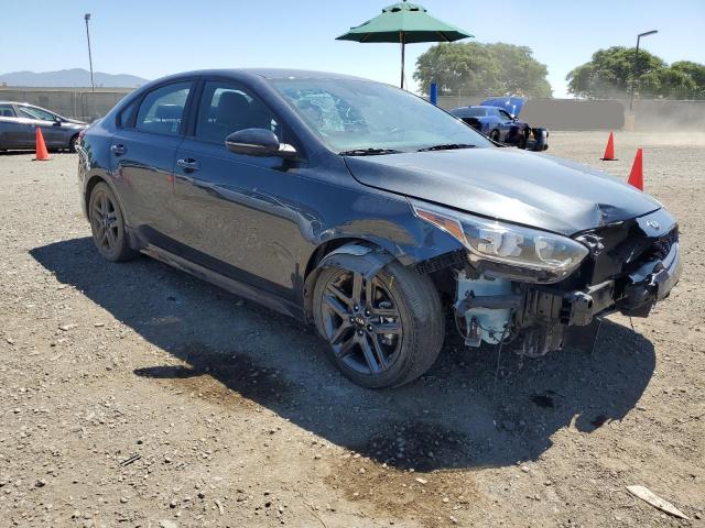 3KPF34AD3ME348351 - 2021 KIA FORTE GT LINE BLACK photo 4