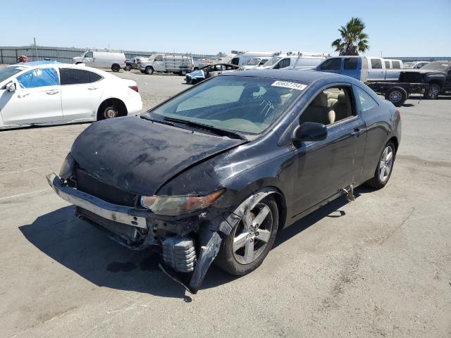 2HGFG12886H548283 - 2006 HONDA CIVIC EX BLACK photo 1