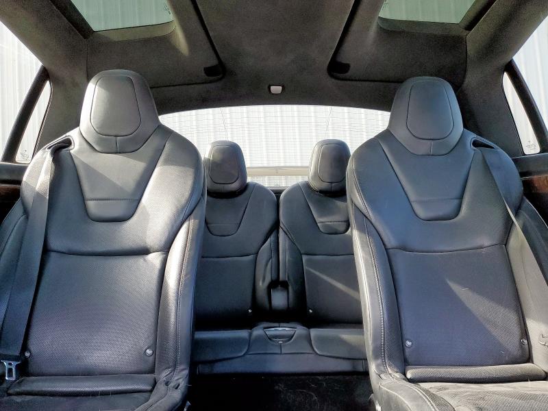 5YJXCBE2XGF015936 - 2016 TESLA MODEL X 蓝色 照片 10