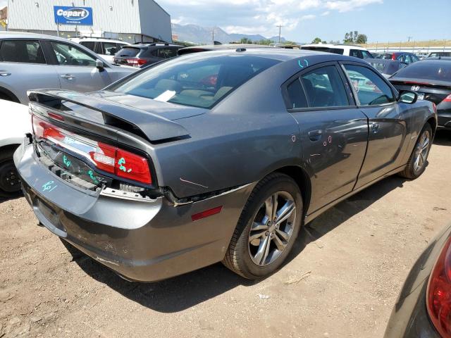 2C3CDXDT8CH179021 - 2012 DODGE CHARGER R/T GRAY photo 3