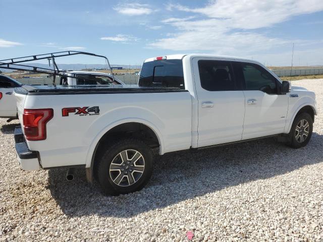 1FTFW1EG7FFC97682 - 2015 FORD F150 SUPERCREW WHITE photo 3