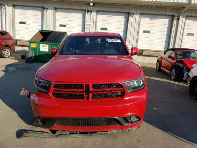 1C4SDJCT0HC797269 - 2017 DODGE DURANGO R/T RED photo 5