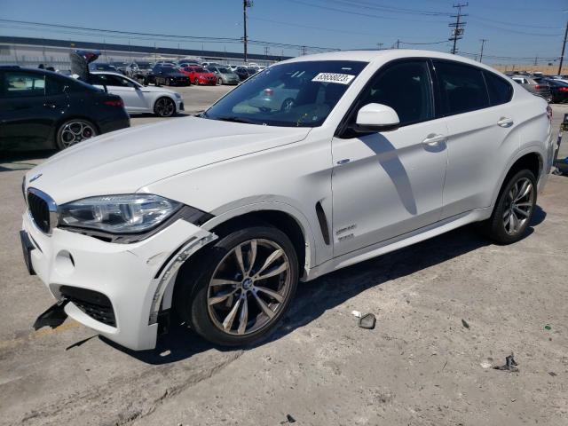 5UXKU2C50G0N80102 - 2016 BMW X6 XDRIVE35I WHITE photo 1