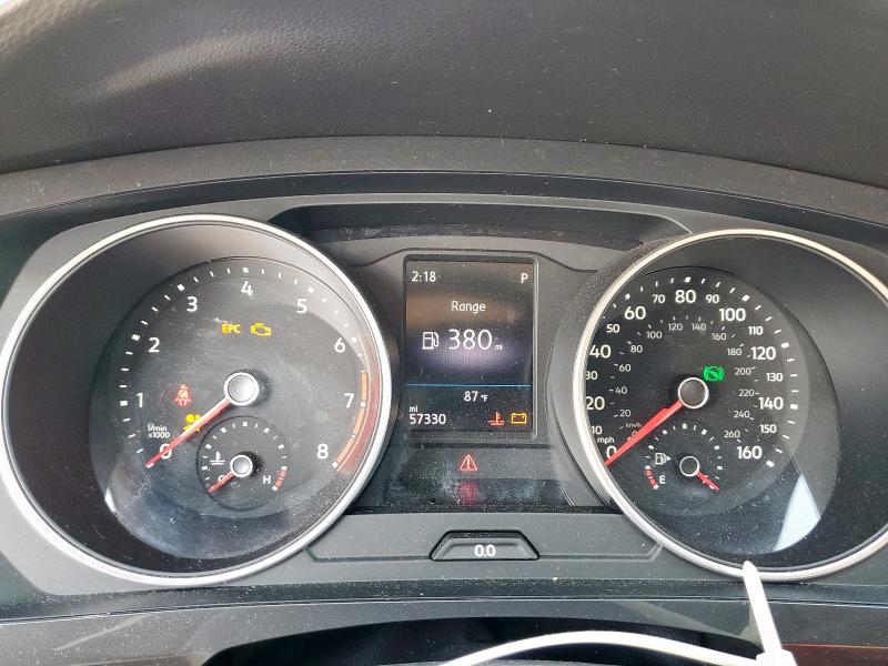 3VV3B7AX4KM065351 - 2019 VOLKSWAGEN TIGUAN SE Noir photo 9