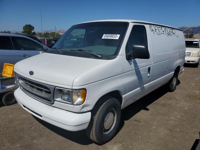 1FTRE1425XHB70974 - 1999 FORD ECONOLINE E150 VAN WHITE photo 1