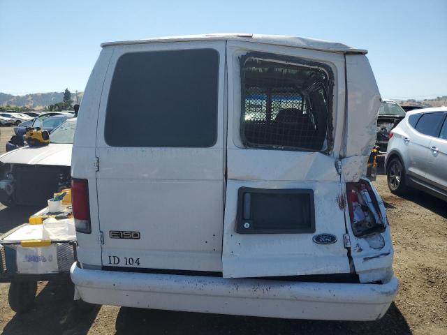 1FTRE1425XHB70974 - 1999 FORD ECONOLINE E150 VAN WHITE photo 6