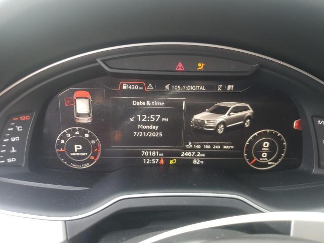 WA1LAAF76HD017095 - 2017 AUDI Q7 PREMIUM PLUS Սև լուսանկար 9