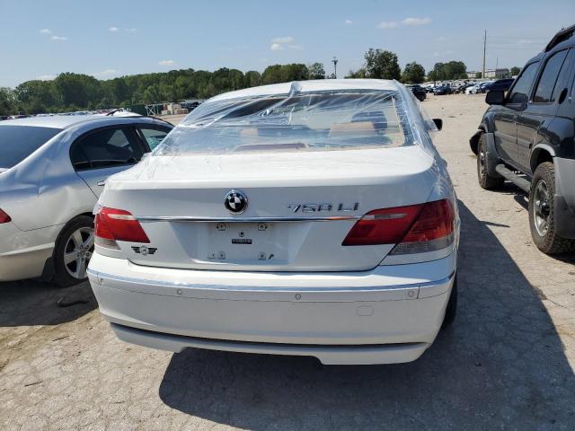 WBAHN83576DT37032 - 2006 BMW 750 LI WHITE photo 6