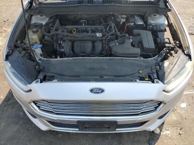 1FA6P0G77E5365882 - 2014 FORD FUSION S SILVER photo 11