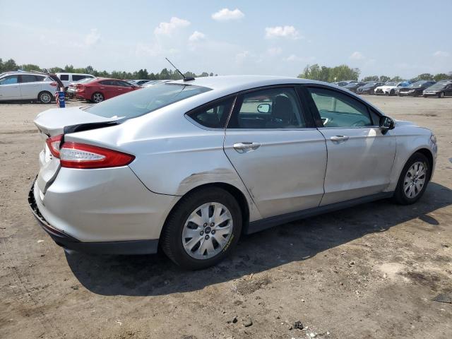 1FA6P0G77E5365882 - 2014 FORD FUSION S SILVER photo 3