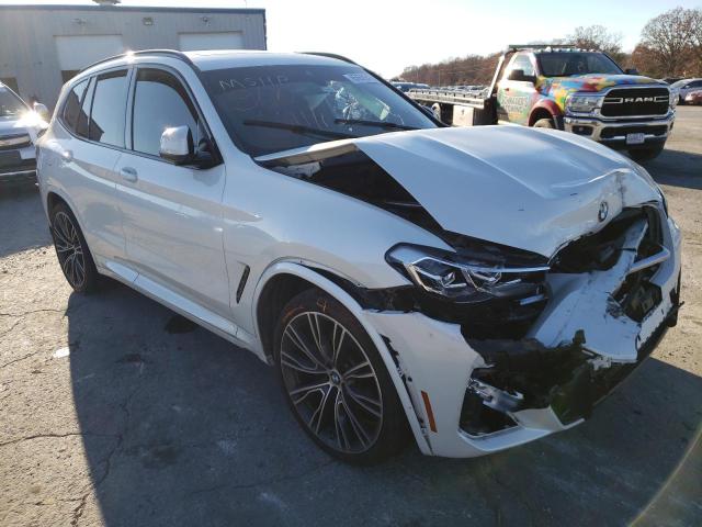 5UX53DP08N9K84943 - 2022 BMW X3 XDRIVE30I WHITE photo 1