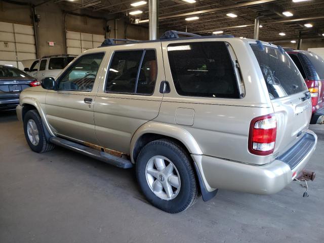 JN8DR09Y02W723139 - 2002 NISSAN PATHFINDER LE GOLD photo 2