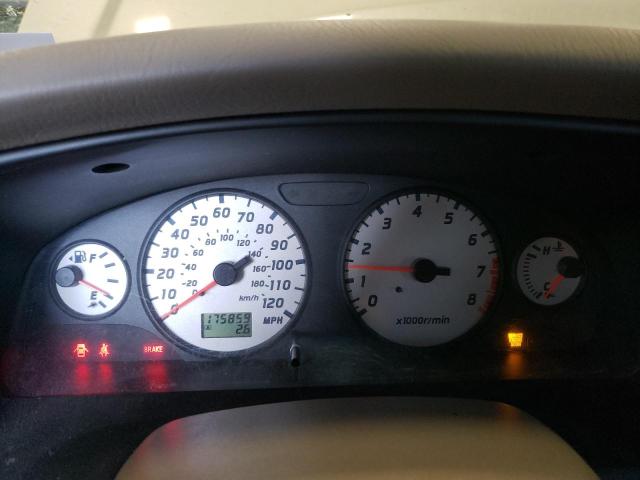 JN8DR09Y02W723139 - 2002 NISSAN PATHFINDER LE GOLD photo 9