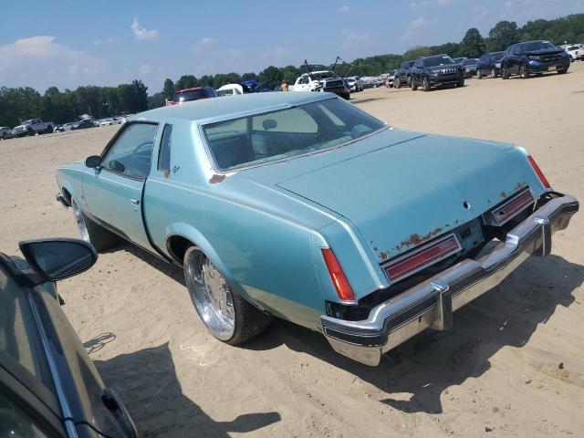 4J57H7Z163137 - 1977 BUICK REGAL GRAY photo 2