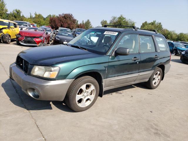 JF1SG65604H708198 - 2004 SUBARU FORESTER 2.5XS أخضر صورة 1