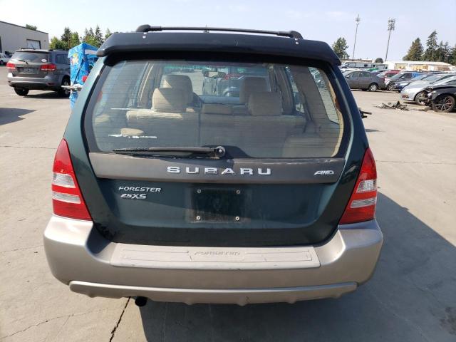 JF1SG65604H708198 - 2004 SUBARU FORESTER 2.5XS أخضر صورة 6