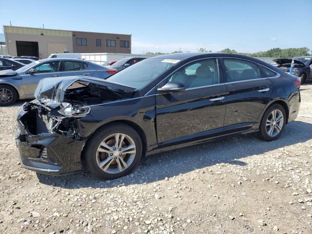 5NPE34AF0JH624666 - 2018 HYUNDAI SONATA SPORT BLACK photo 1