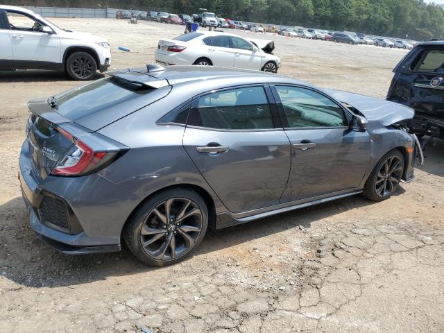 SHHFK7H91JU222404 - 2018 HONDA CIVIC SPORT TOURING GRAY photo 3