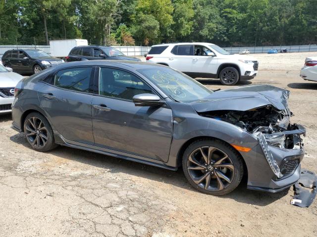 SHHFK7H91JU222404 - 2018 HONDA CIVIC SPORT TOURING GRAY photo 4