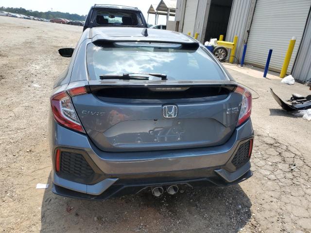SHHFK7H91JU222404 - 2018 HONDA CIVIC SPORT TOURING GRAY photo 6