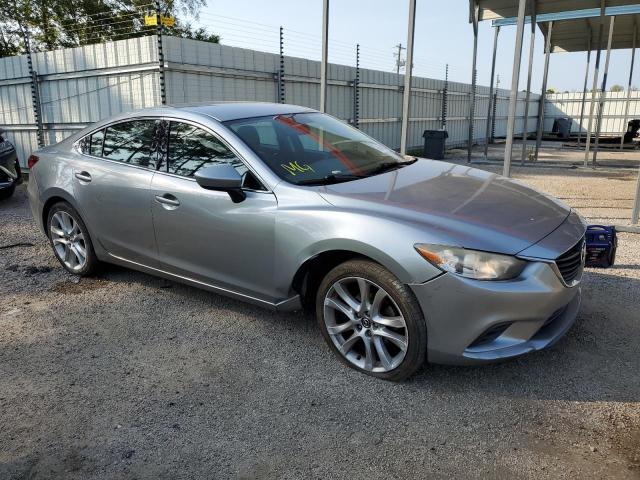 JM1GJ1V69E1149006 - 2014 MAZDA 6 TOURING GRAY photo 4