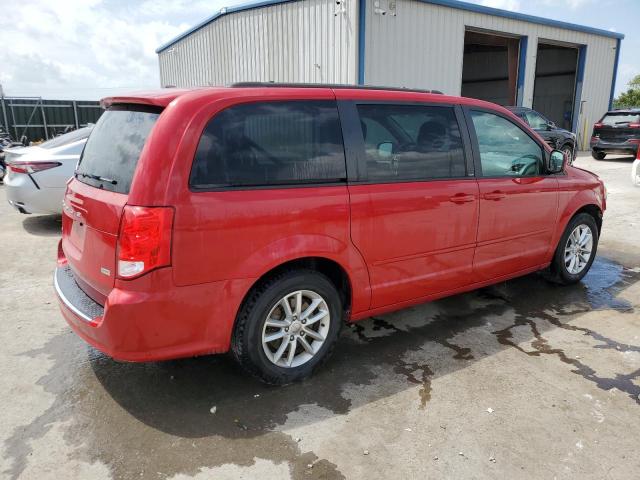 2C4RDGCG3DR738979 - 2013 DODGE GRAND CARA SXT RED photo 3