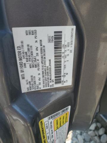 5LMJJ2J53DEL05646 - 2013 LINCOLN NAVIGATOR ნაცრისფერი ფოტო 12