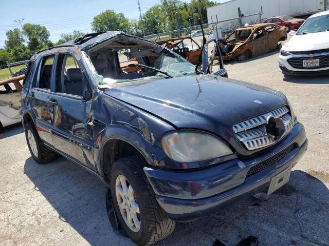 4JGAB72E4YA191732 - 2000 MERCEDES-BENZ ML 430 BLUE photo 4