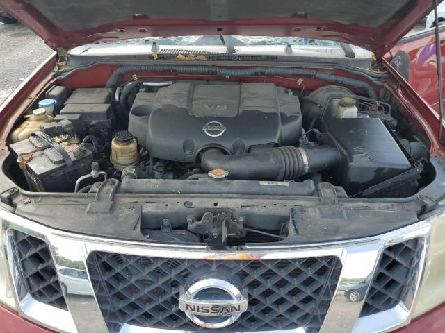 5N1BR18B38C639148 - 2008 NISSAN PATHFINDER LE RED photo 12