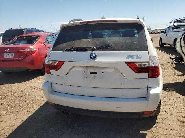 WBXPC93459WJ29194 - 2009 BMW X3 XDRIVE30I WHITE photo 6