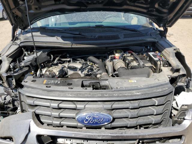 1FM5K8AT3KGA32423 - 2019 FORD EXPLORER POLICE INTERCEPTOR Сұр фото 12