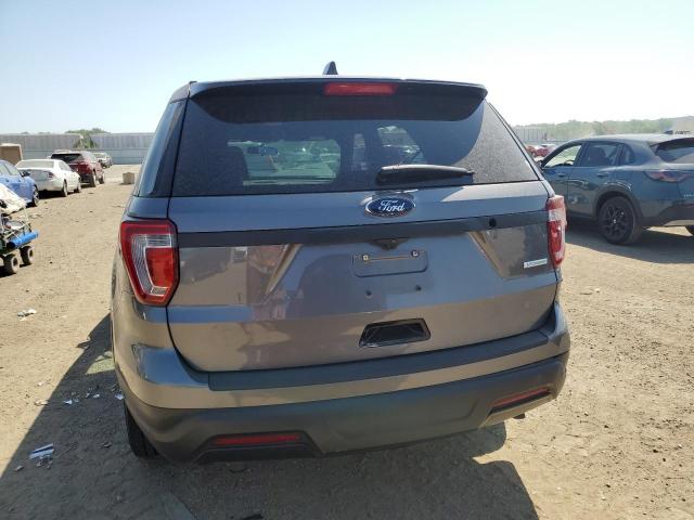 1FM5K8AT3KGA32423 - 2019 FORD EXPLORER POLICE INTERCEPTOR Сұр фото 6