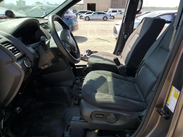 1FM5K8AT3KGA32423 - 2019 FORD EXPLORER POLICE INTERCEPTOR Сұр фото 7
