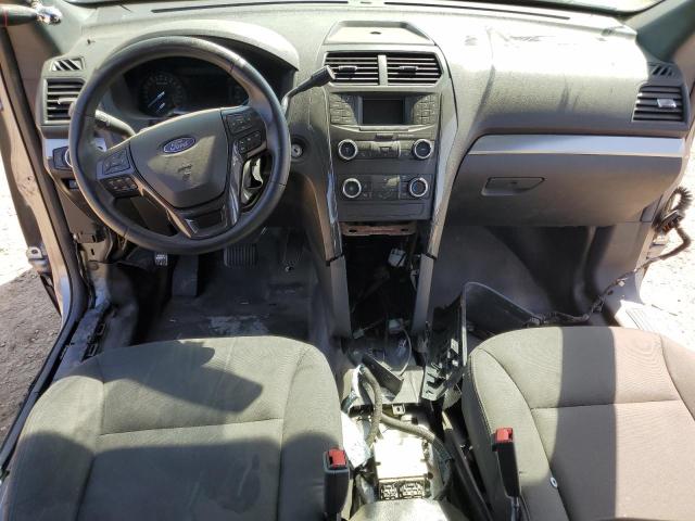 1FM5K8AT3KGA32423 - 2019 FORD EXPLORER POLICE INTERCEPTOR Сұр фото 8