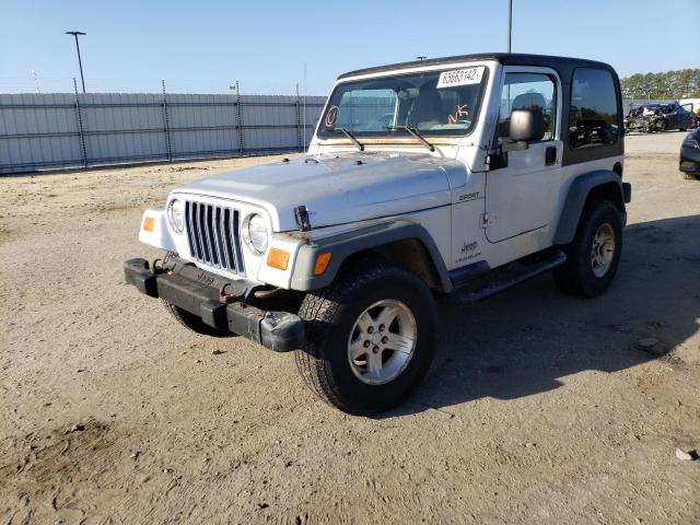 1J4FA49S13P305581 - 2003 JEEP WRANGLER / SPORT UNKNOWN - NOT OK FOR INV. photo 2