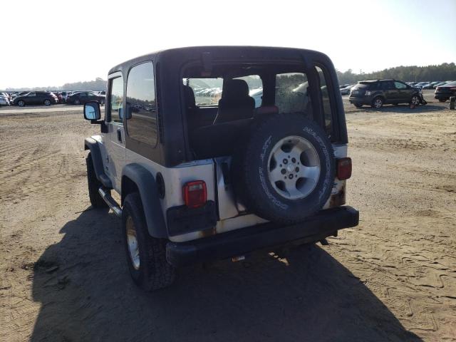 1J4FA49S13P305581 - 2003 JEEP WRANGLER / SPORT UNKNOWN - NOT OK FOR INV. photo 9