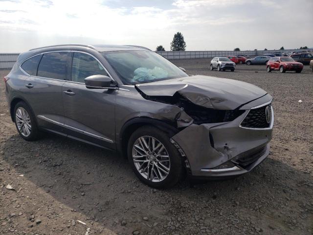 5J8YE1H82PL007658 - 2023 ACURA MDX ADVANCE GRAY photo 4