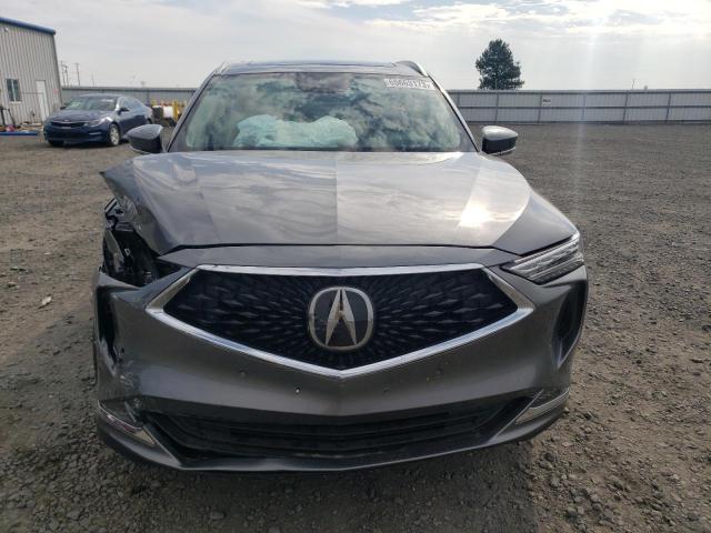 5J8YE1H82PL007658 - 2023 ACURA MDX ADVANCE GRAY photo 5