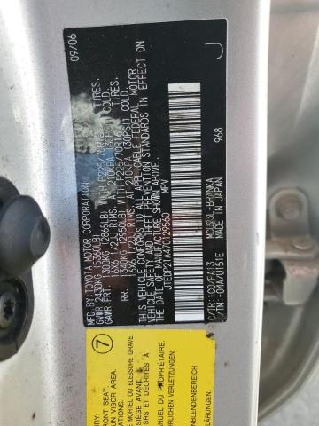 JTEDP21A470129560 - 2007 TOYOTA HIGHLANDER SPORT SILVER photo 13