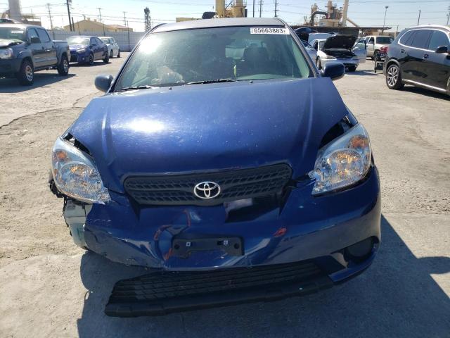 2T1KR32E65C483256 - 2005 TOYOTA COROLLA MA XR BLUE photo 5