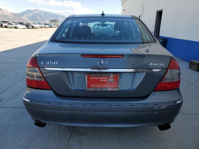 WDBUF87X08B359977 - 2008 MERCEDES-BENZ E 350 4MATIC GRAY photo 6