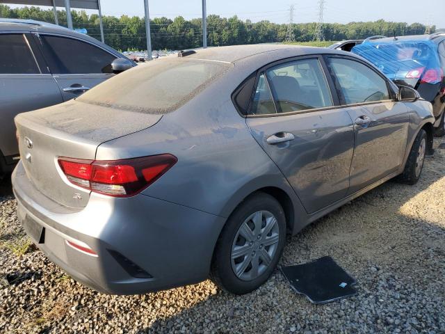 3KPA24AD6ME428949 - 2021 KIA RIO LX GRAY photo 3