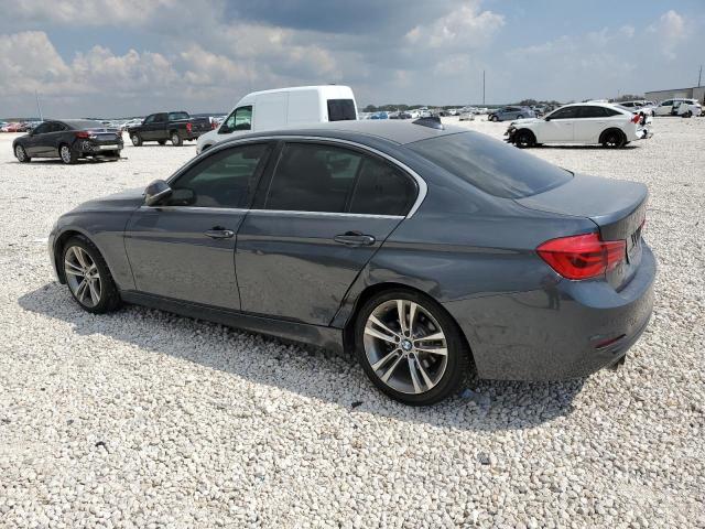 WBA8B9G52HNU09647 - 2017 BMW 330 I GRAY photo 2