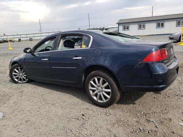 1G4HE57Y87U201222 - 2007 BUICK LUCERNE CXS BLUE photo 2