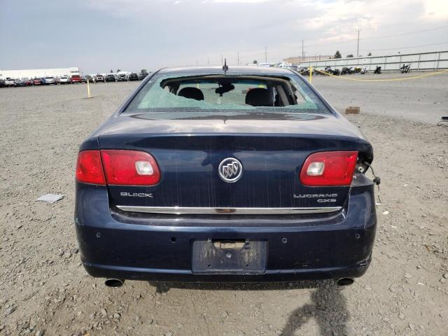 1G4HE57Y87U201222 - 2007 BUICK LUCERNE CXS BLUE photo 6