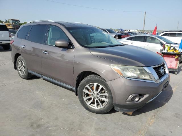 5N1AR2MN5EC664467 - 2014 NISSAN PATHFINDER S GRAY photo 4