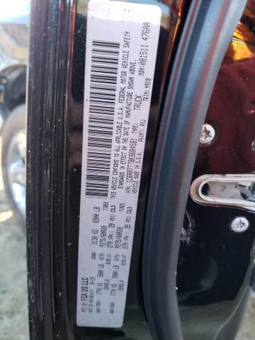 1C6RR7TT8KS684581 - 2019 RAM 1500 CLASS SLT 黑色 照片 10