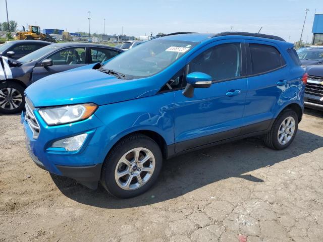MAJ6S3GL0KC268365 - 2019 FORD ECOSPORT SE BLUE photo 1