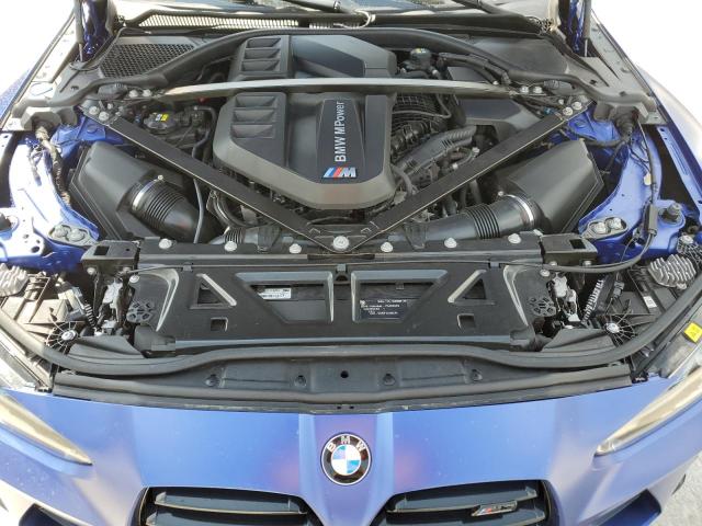WBS43AY0XNFM02625 - 2022 BMW M3 COMPETITION BLUE photo 11