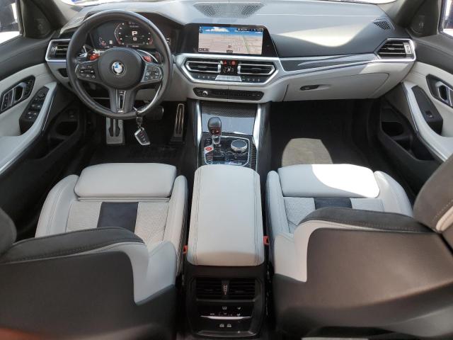 WBS43AY0XNFM02625 - 2022 BMW M3 COMPETITION BLUE photo 8